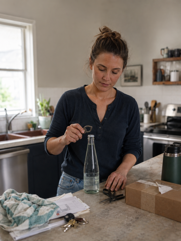 Using proper tools instead of nails to keep nails strong and protected