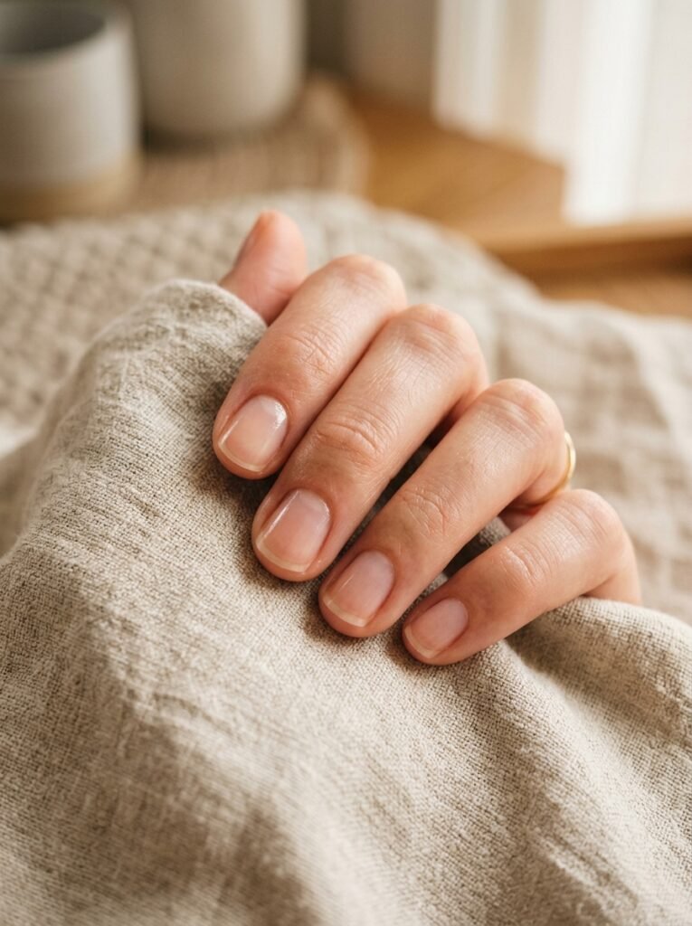 Neatly kept nails that discourage biting and support stronger nails