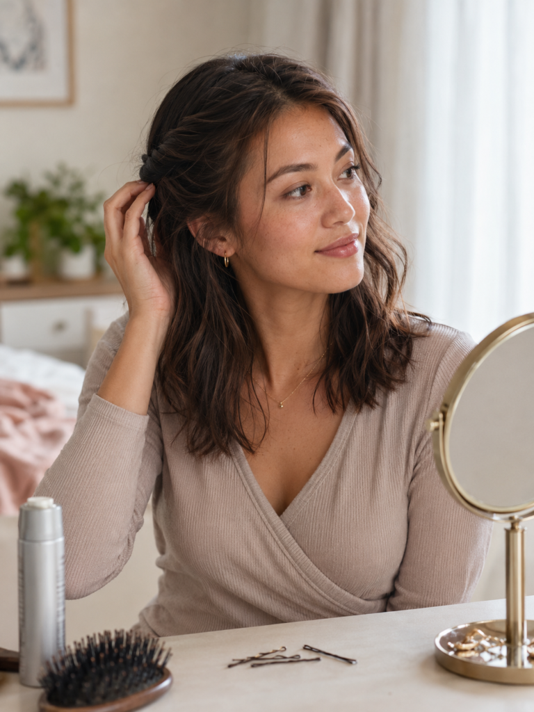 The Twisted Side Style for a Touch of Romance